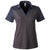 Core 365 Women's Carbon/Classic Navy Heather Fusion ChromaSoft Colorblock Polo