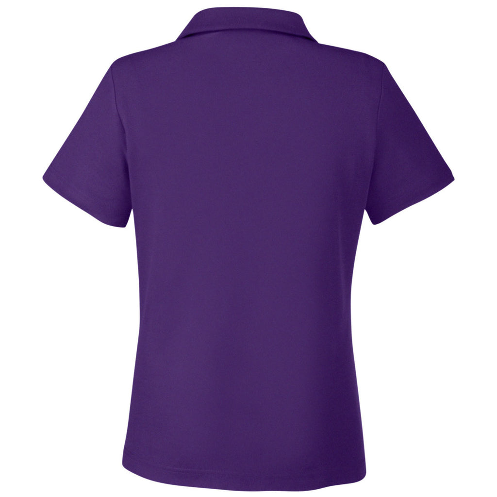 Core 365 Women's Campus Purple Fusion ChromaSoft Pique Polo