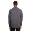 Core 365 Men's Carbon Heather/Black Kinetic Performance Quarter Zip