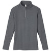 Core 365 Men's Carbon Heather Fusion ChromaSoft Pique Quarter-Zip