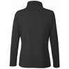 Core 365 Women's Black Fusion ChromaSoft Pique Quarter-Zip