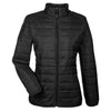 Core 365 Women's Black Prevail Packable Puffer