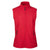 Core 365 Women's Classic Red Cruise Two-Layer Fleece Bonded Soft Shell Vest