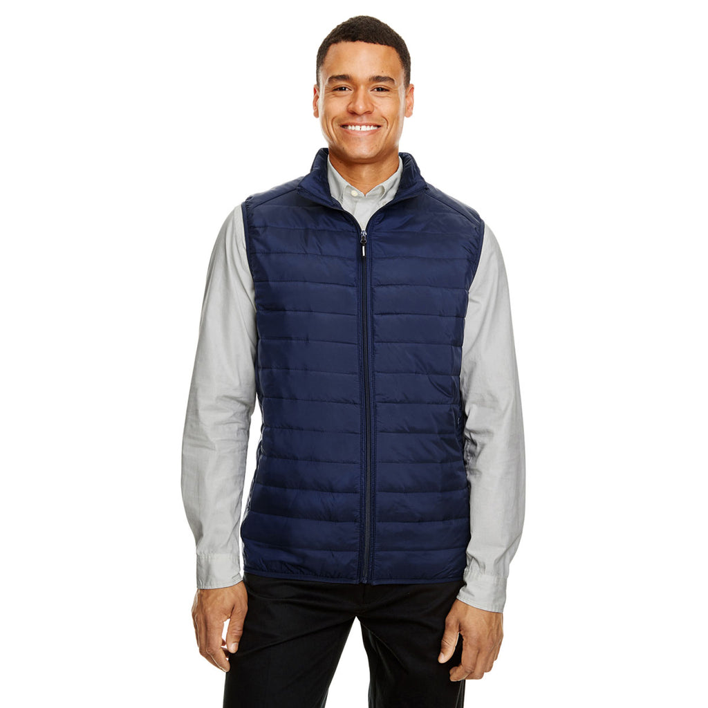 Core 365 Men's Classic Navy Prevail Packable Puffer Vest