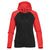 Stormtech Women's Black/Bright Red Omega Two-Tone Zip Hoody