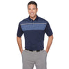 Callaway Men's Peacoat Navy Chest Print Polo