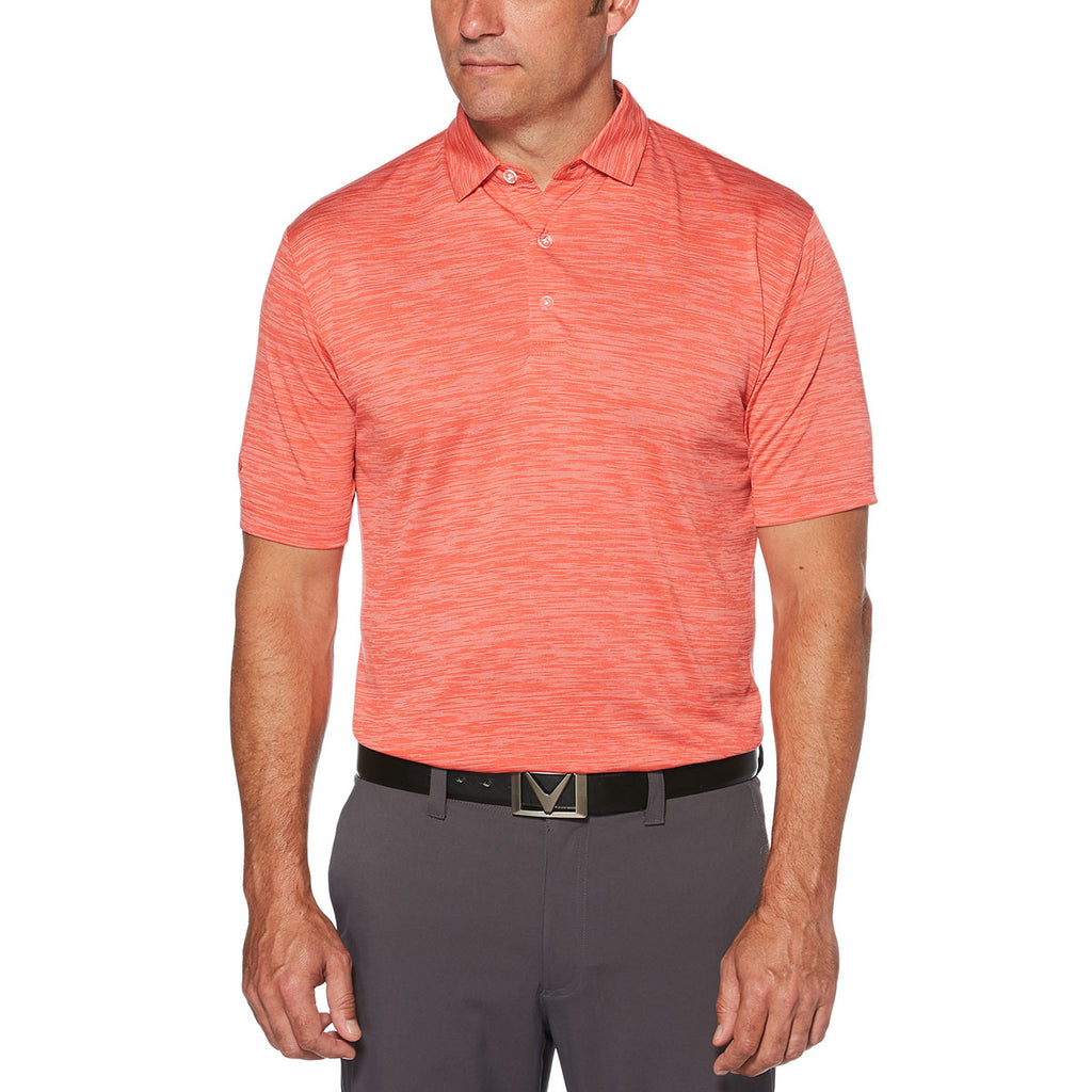 Callaway Men's Cayenne Broken Stripe Polo