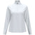 Callaway Women's White Long Sleeve Quarter Zip Mock with Reflective Tape