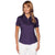 Callaway Women's Parachute Purple Birdseye Polo