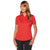 Callaway Women's Salsa Red Birdseye Polo