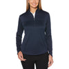 Callaway Women's Peacoat 1/4 Zip Mock Chest Ottoman/Fleece