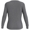 Callaway Women's Steel Heather Merino Wool Blend V-Neck Sweater