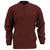 BAW Men's Maroon Long Sleeve Overshirt