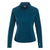 Landway Women's Heather Blue Alpha Heathered 1/4-Zip Pullover