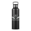 Columbia Black 21 oz. Double-Wall Vacuum Bottle with Loop Top