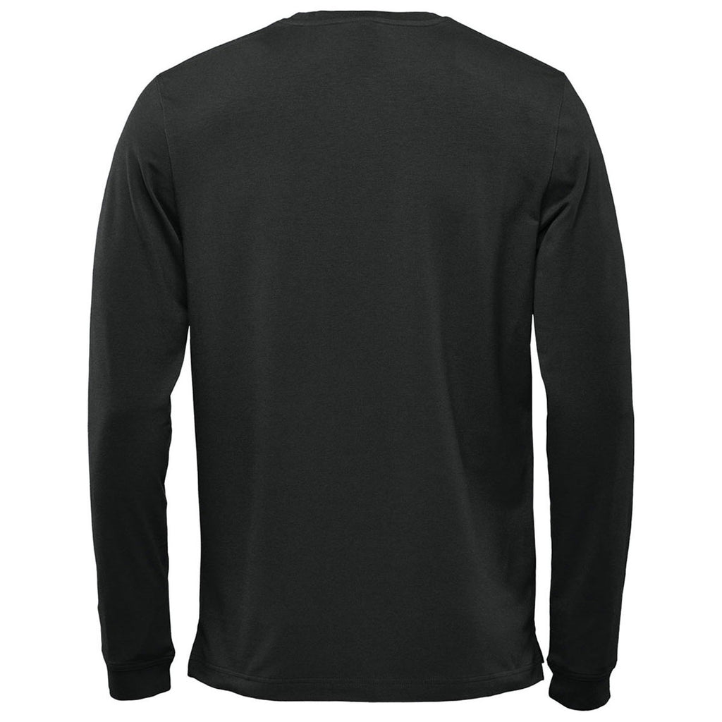 Stormtech Men's Black Montebello Performance Long Sleeve Tee