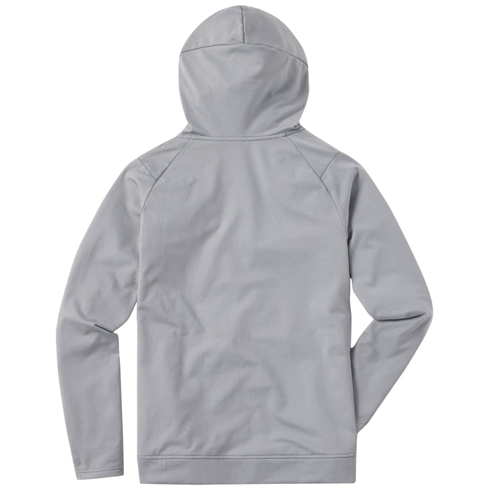 UNRL Unisex Grey Cross-Up Hoodie