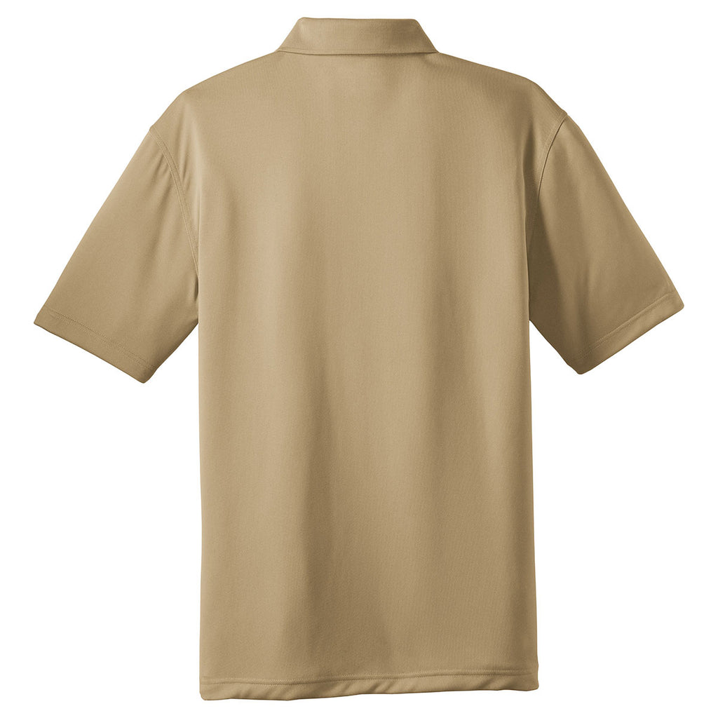 CornerStone Men's Tan Select Snag-Proof Polo