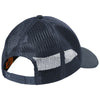 CornerStone Navy Blue Canvas Mesh Back Cap