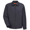 Red Kap Men's Charcoal Slash Pocket Jacket