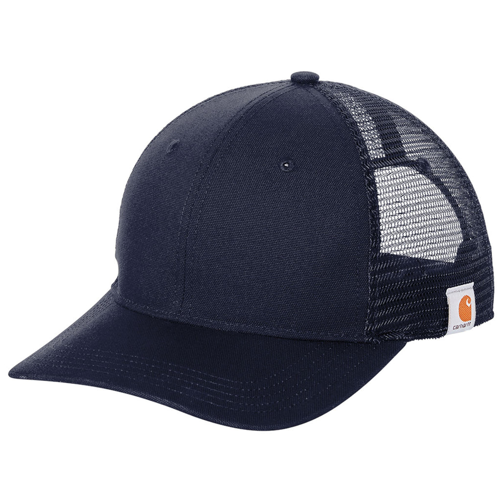 Carhartt Men's Navy Canvas Mesh Back Cap