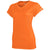 Champion Women's Safety Orange Double Dry 4.1-Ounce V-Neck T-Shirt