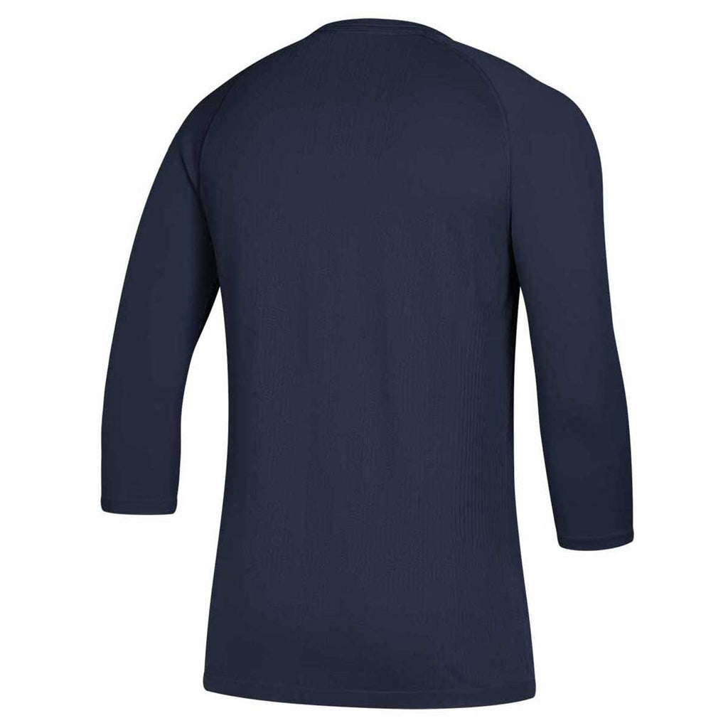 adidas Men's Collegiate Navy Fielder's Choice 2.0 3/4 Baselayer