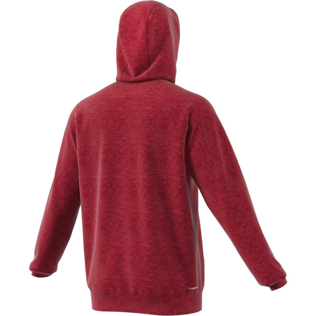 adidas Men's Power Red Melange Team Issue Pullover