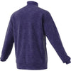 adidas Men's Collegiate Purple Melange Team Issue Quarter Zip