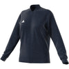 adidas Women's Collegiate Navy Melange Team Issue Bomber Jacket