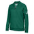 adidas Women's Dark Green/White Squad Bomber