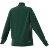 adidas Women's Dark Green Melange Team Issue Quarter Zip