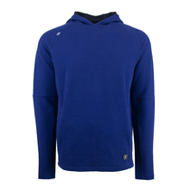 48-Hour Zusa Unisex Cobalt Afton Textured Hoodie