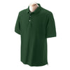 Devon & Jones Men's Forest Pima Pique Short-Sleeve Polo