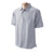 Devon & Jones Men's Grey Heather Pima Pique Short-Sleeve Polo