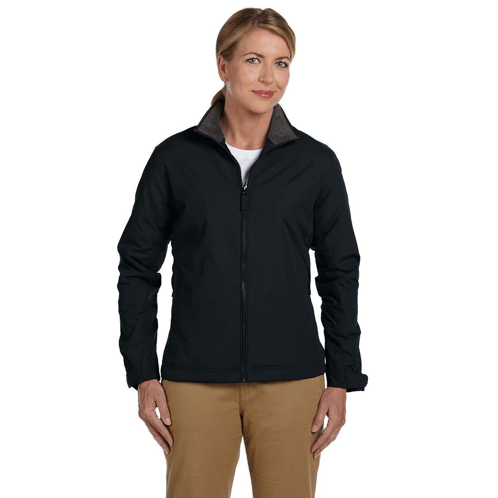 Devon & Jones Women's Black Three-Season Classic Jacket