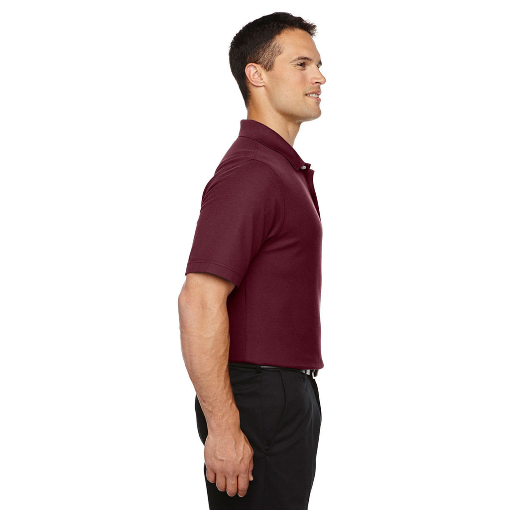 Devon & Jones Men's Burgundy Drytec 20 Performance Polo