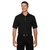 Devon & Jones Men's Black Drytec 20 Performance Pocket Polo