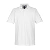 Devon & Jones Men's White CrownLux Performance Polo