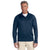 Devon & Jones Men's Navy Stretch Tech-Shell Compass Quarter-Zip