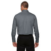 Devon & Jones Men's Graphite Crown Collection Solid Stretch Twill