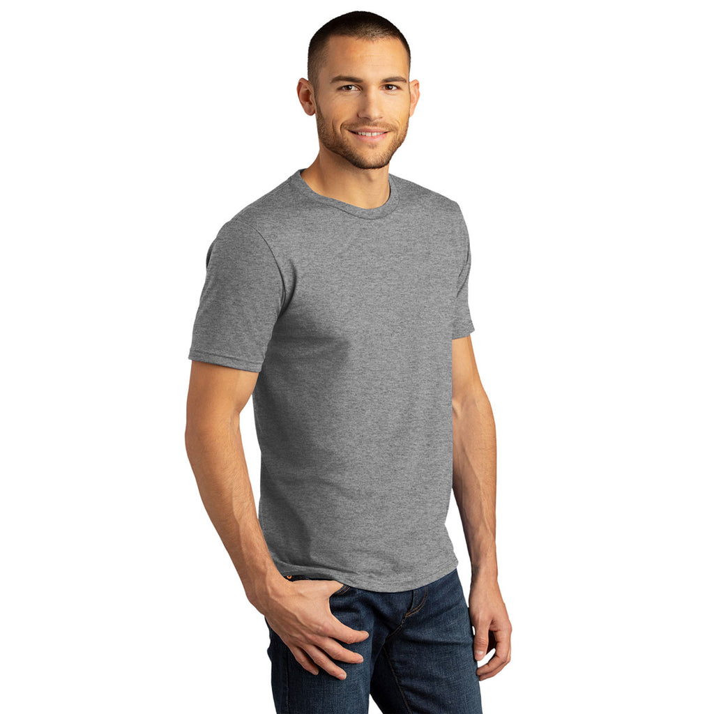 District Men's Grey Frost Perfect Tri DTG Tee