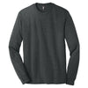 District Men's Black Frost Perfect Tri Long Sleeve Crew Tee