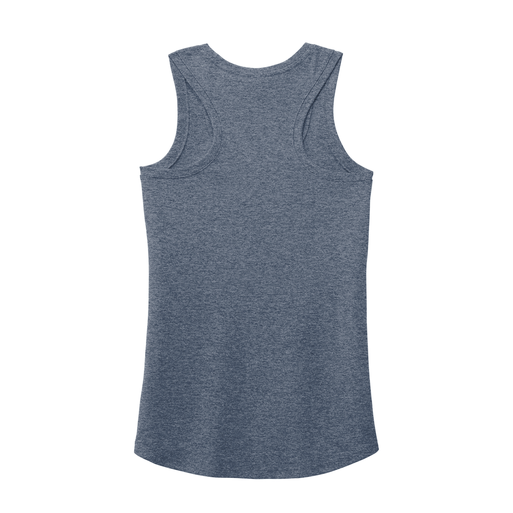 District Women's Navy Frost Perfect Tri Racerback Tank