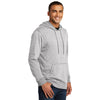 District Men's Heathered Grey Lightweight Fleece Hoodie