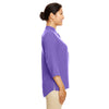 Devon & Jones Women's Grape Perfect Fit 3/4-Sleeve Crepe Tunic