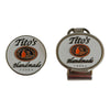 AHEAD Custom Logo Oval Shape Ballmarker Hat-Clips