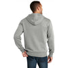 District Men's Heathered Steel Perfect Weight Fleece Full-Zip Hoodie