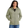 District Men's Military Green Frost Perfect Tri Fleece Full-Zip Hoodie