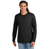 District Men's Black Wash Long Sleeve Tee